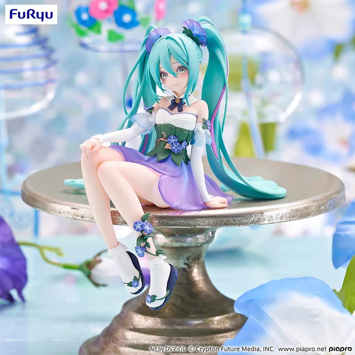 Hatsune Miku: Flower Fairy Morning Glory Ver. Noodle Stopper Figure 3 Hatsune Miku: Flower Fairy Morning Glory Ver. Noodle Stopper Figure