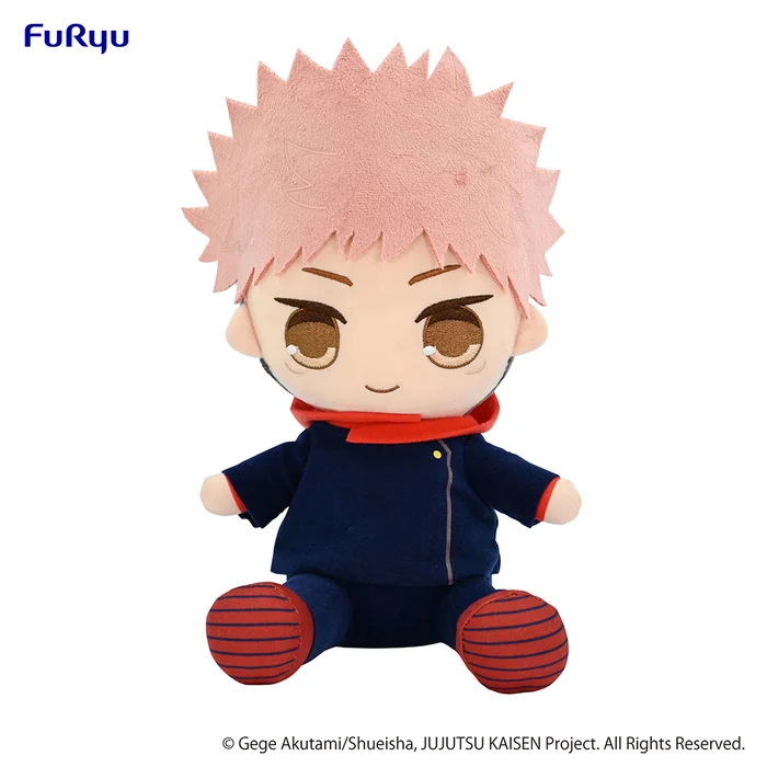Jujutsu Kaisen Kyurumaru Big Plush Toy Yuji Itadori (Re-run) 3 Jujutsu Kaisen Kyurumaru Big Plush Toy Yuji Itadori (Re-run)