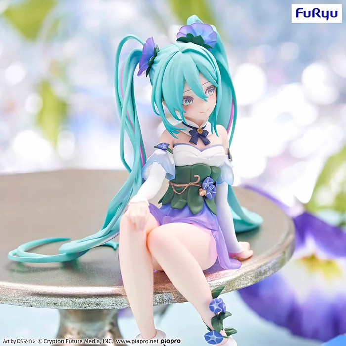 Hatsune Miku: Flower Fairy Morning Glory Ver. Noodle Stopper Figure 11 Hatsune Miku: Flower Fairy Morning Glory Ver. Noodle Stopper Figure - Image 9