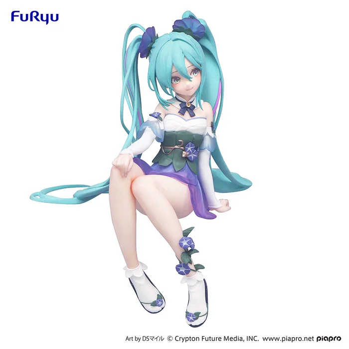 Hatsune Miku: Flower Fairy Morning Glory Ver. Noodle Stopper Figure 5 Hatsune Miku: Flower Fairy Morning Glory Ver. Noodle Stopper Figure - Image 3