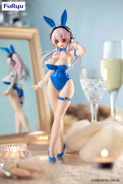 BiCute Bunnies Figure Super Sonico: Blue Rabbit Ver.