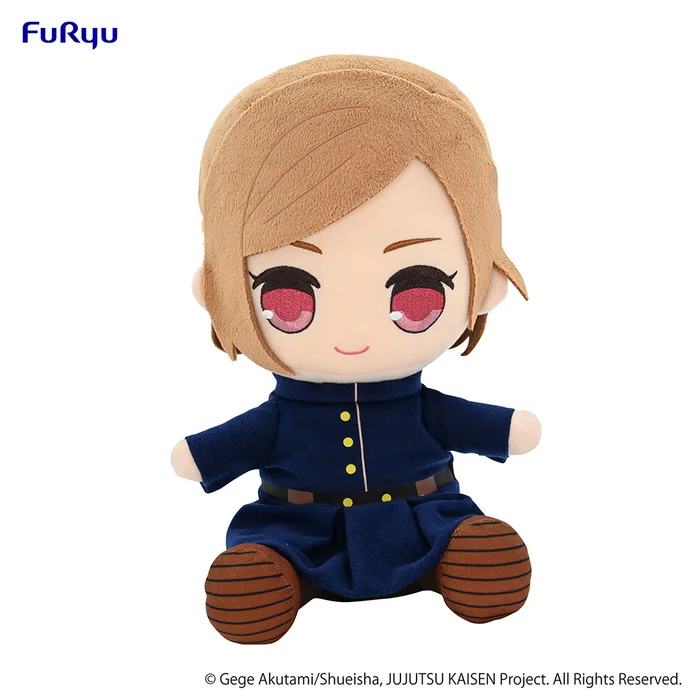 Jujutsu Kaisen Kyurumaru Big Plush Toy Nobara Kugisaki (Re-run) 3 Jujutsu Kaisen Kyurumaru Big Plush Toy Nobara Kugisaki (Re-run)