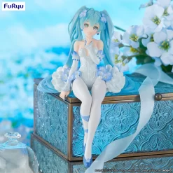 Hatsune Miku: Flower Fairy Nemophil Ver. Noodle Stopper Figure W/ Bonus