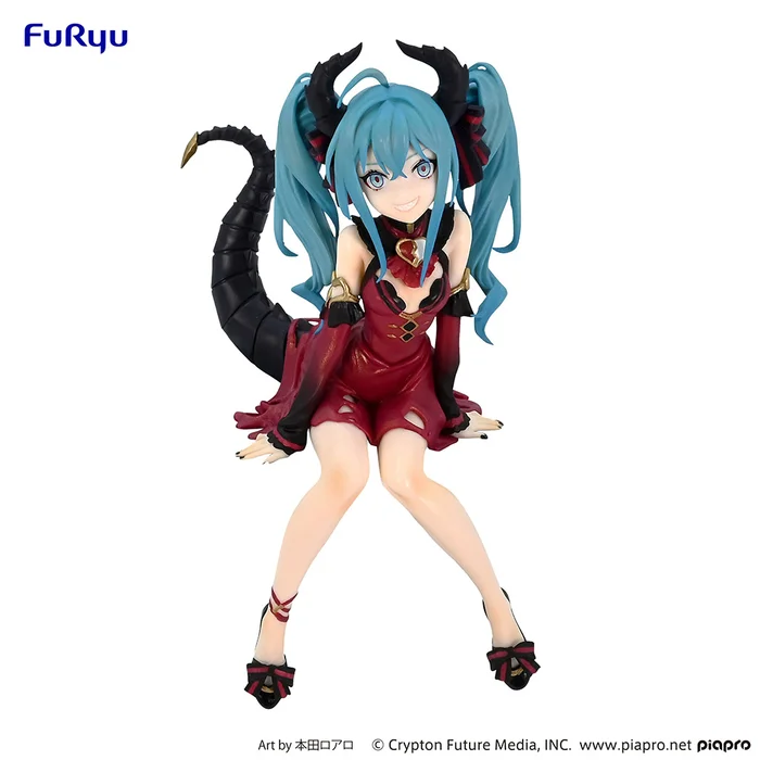 Hatsune Miku: Villain Red Color Ver. Noodle Stopper Figure (Re-run) 3 Hatsune Miku: Villain Red Color Ver. Noodle Stopper Figure (Re-run)