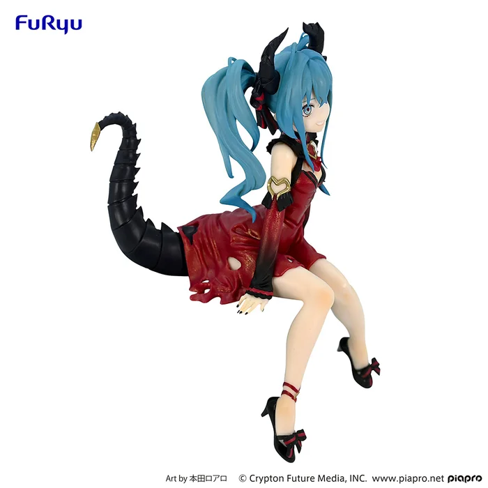 Hatsune Miku: Villain Red Color Ver. Noodle Stopper Figure (Re-run) 9 Hatsune Miku: Villain Red Color Ver. Noodle Stopper Figure (Re-run) - Image 7