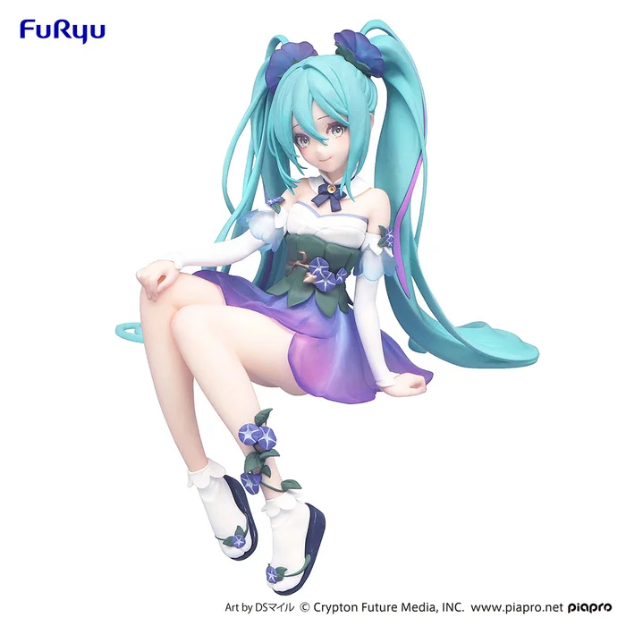 Hatsune Miku: Flower Fairy Morning Glory Ver. Noodle Stopper Figure 4 Hatsune Miku: Flower Fairy Morning Glory Ver. Noodle Stopper Figure - Image 2