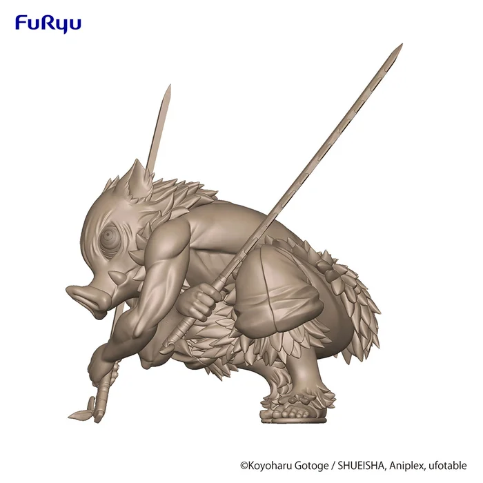 Demon Slayer: Kimetsu No Yaiba Inosuke Hashibira Noodle Stopper Figure 3 Demon Slayer: Kimetsu No Yaiba Inosuke Hashibira Noodle Stopper Figure - Image 2