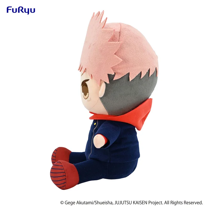 Jujutsu Kaisen Kyurumaru Big Plush Toy Yuji Itadori (Re-run) 5 Jujutsu Kaisen Kyurumaru Big Plush Toy Yuji Itadori (Re-run) - Image 3