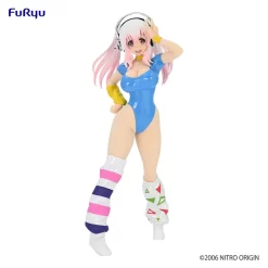 Super Sonico Concept Figure: 80's/Another Color/Blue Ver. (Re-run)